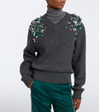 Dorothee Schumacher Embellished Coolness virgin wool sweater