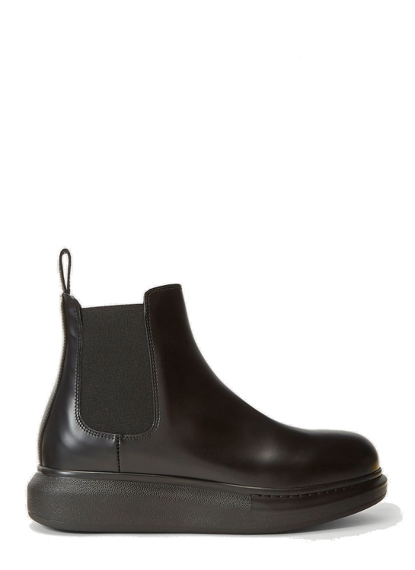 Photo: Leather Chelsea Boots in Black