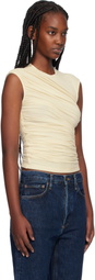 AGOLDE Off-White Ester Tank Top