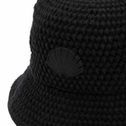 New Amsterdam Surf Association Men's Crochet Hat in Black