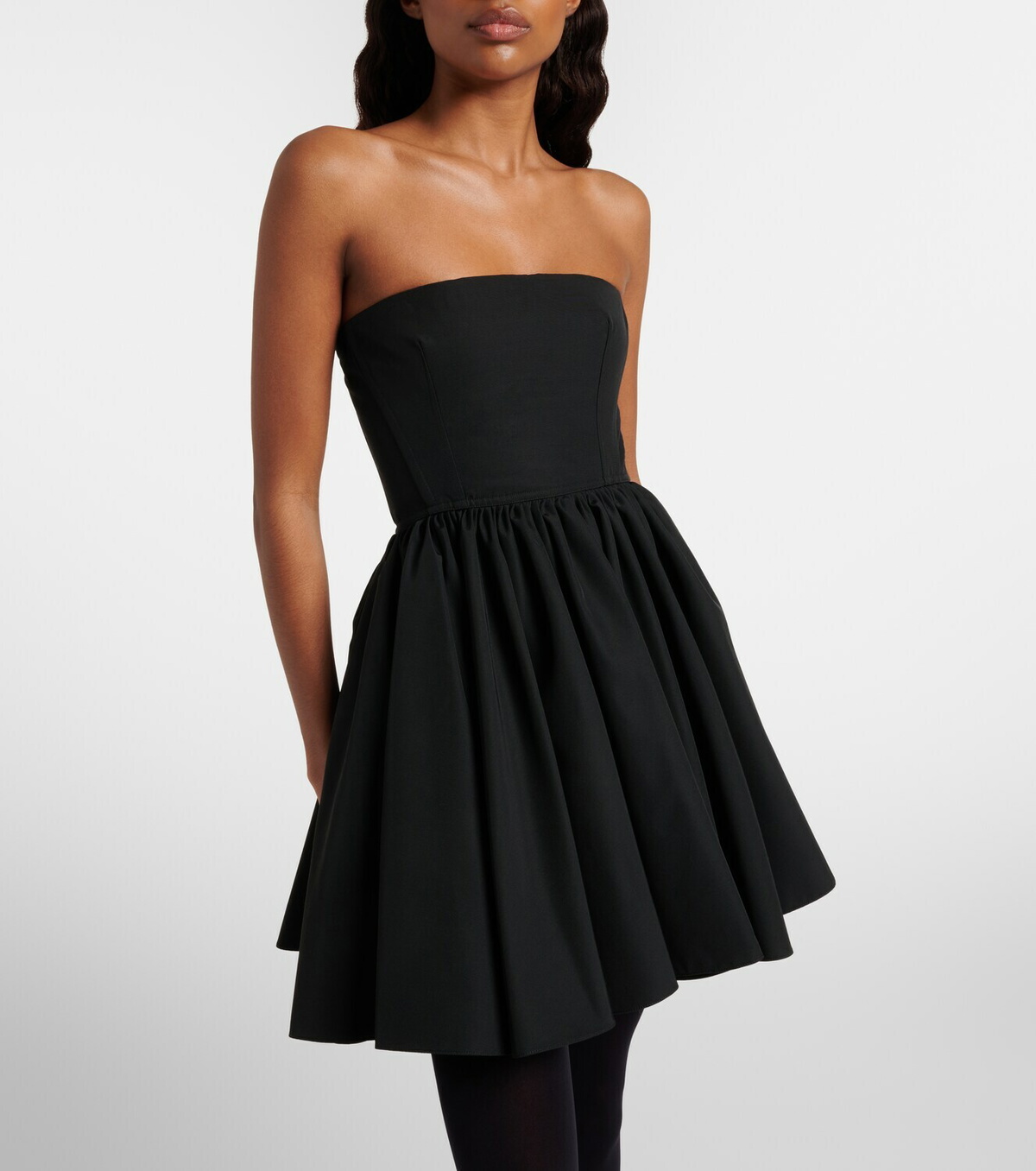Alaïa Strapless corset dress