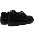 Sacai - Suede Derby Shoes - Black