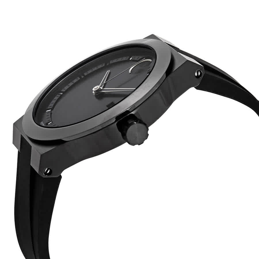 Movado Bold Quartz Black Dial Mens Watch 3600621