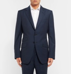 TOM FORD - Blue O'Connor Slim-Fit Wool Suit Jacket - Navy