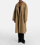 The Row Amapola silk trench coat