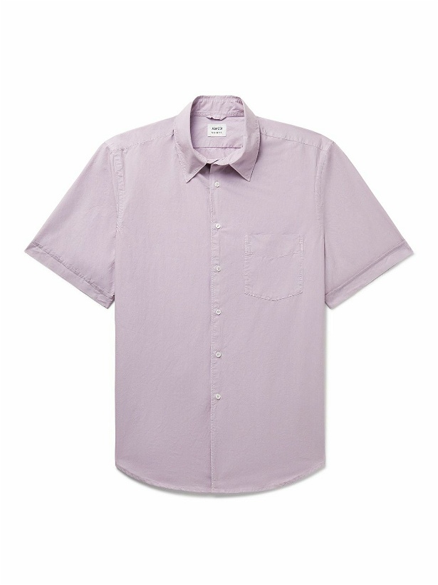 Photo: Aspesi - Cotton-Poplin Shirt - Purple