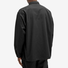 Nanamica Men's Utility Light Wind Shirt in Black