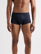 Zimmerli - Sea Island Cotton Boxer Briefs - Blue