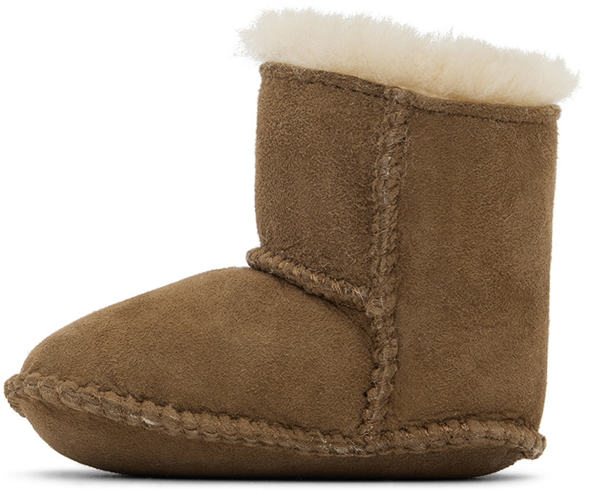 EMU Baby Tan Shearling Pre-Walkers
