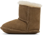 EMU Baby Tan Shearling Pre-Walkers