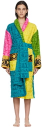 Versace Underwear Multicolor Baroque Robe