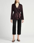 Majestic Filatures Womens Blazer Dark in Purple