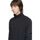 C.P. Company Black Half-Zip Sweatshirt