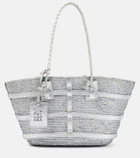 Altuzarra Watermill Small raffia tote bag