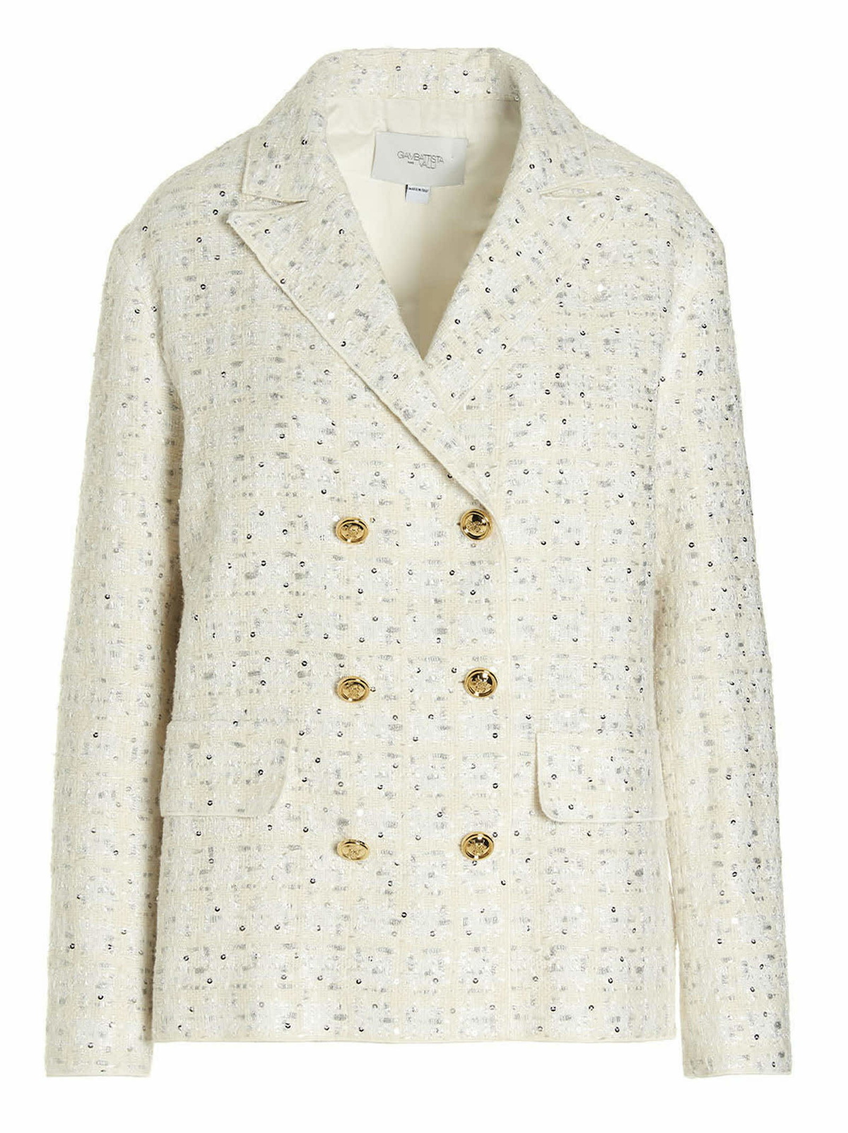Giambattista Valli - Embellished bouclé cropped jacket