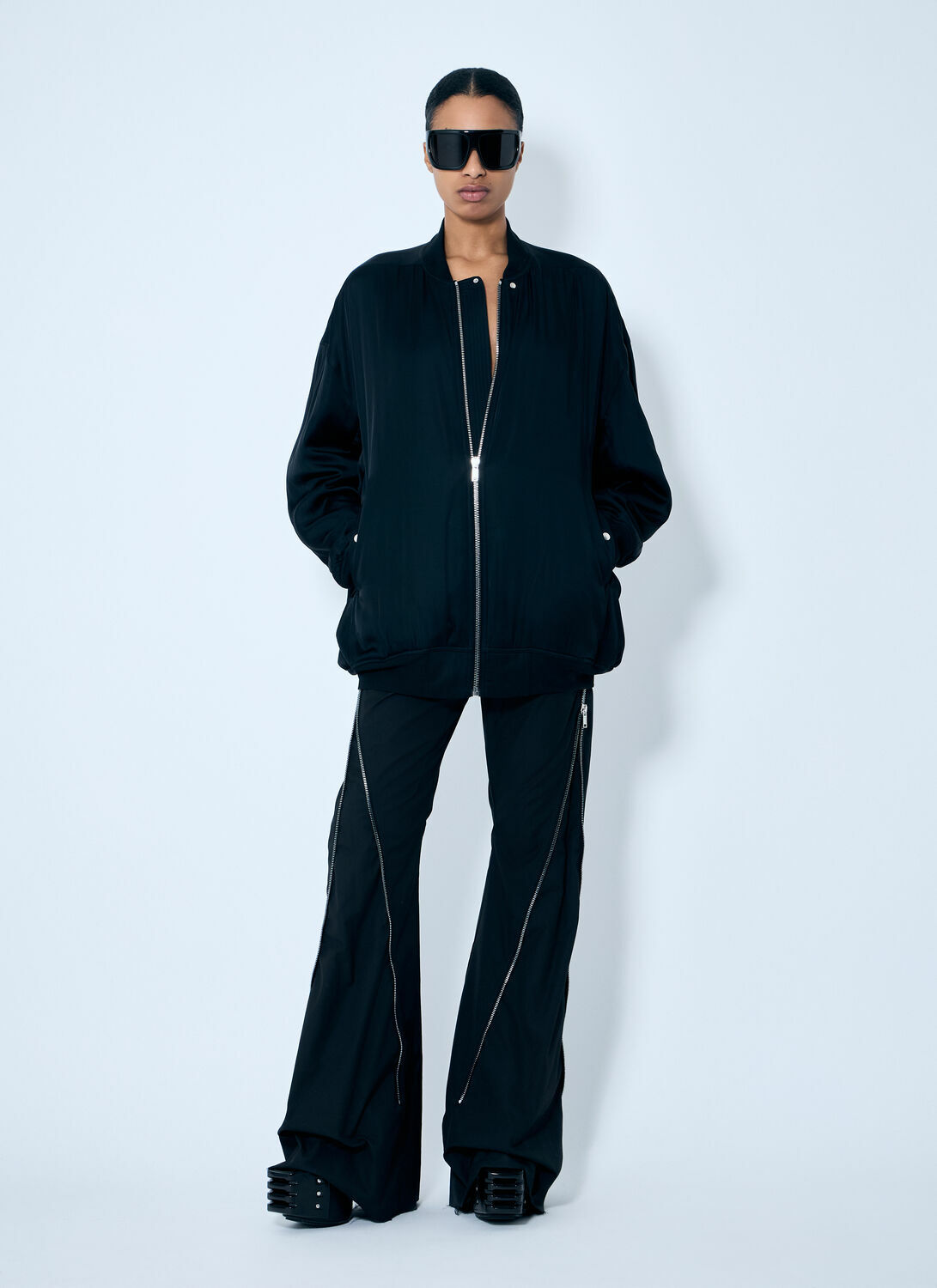 Rick Owens Jumbo Flight Padded Bomber Jacket