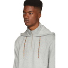 Frame Grey Half Zip Hoodie