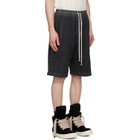 Rick Owens DRKSHDW Black Tower Pusher Shorts