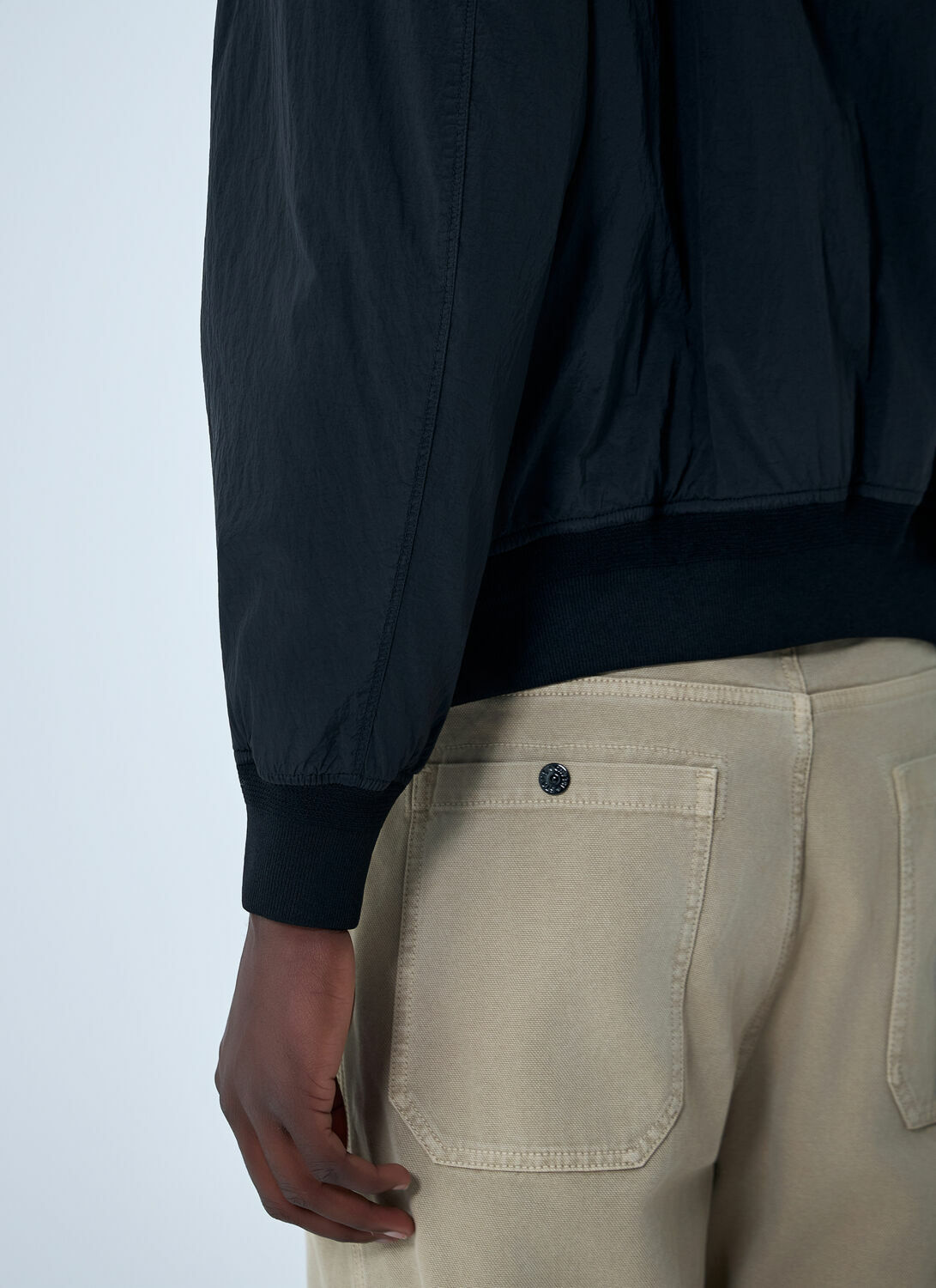 Stone Island Nylon Metal Bomber Jacket