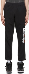 AAPE by A Bathing Ape Black Cotton Lounge Pants