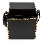 Sacai Black Classic Box Shoulder Bag