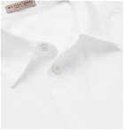 Bottega Veneta - Crinkled Cotton-Poplin Shirt - White