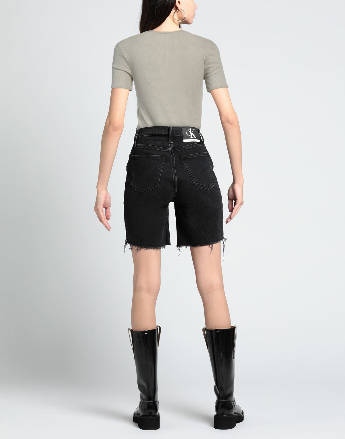 Agolde Womens T-shirt in Sage green