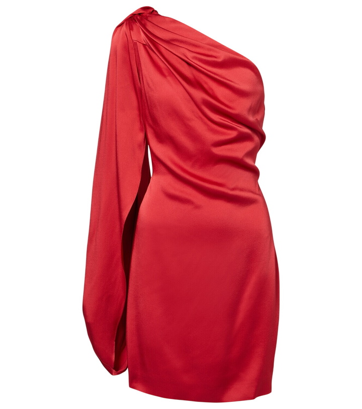 Photo: Stella McCartney One-shoulder satin minidress