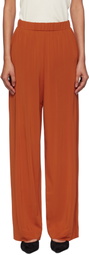Max Mara Orange Savio Lounge Pants