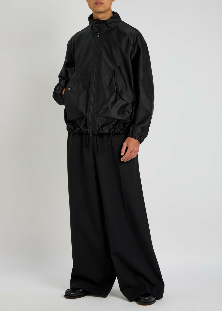 Simone Rocha Satin-shell Jacket Black Simone Rocha
