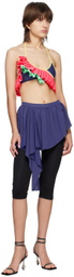 Emily Watson Navy & Black Capri Skort
