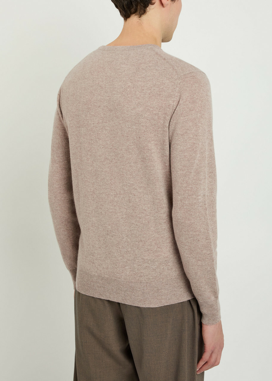 Allude Cashmere Jumper Taupe