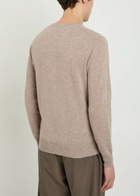 Allude Cashmere Jumper Taupe