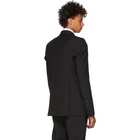 Rick Owens Black Soft Tuxedo Blazer