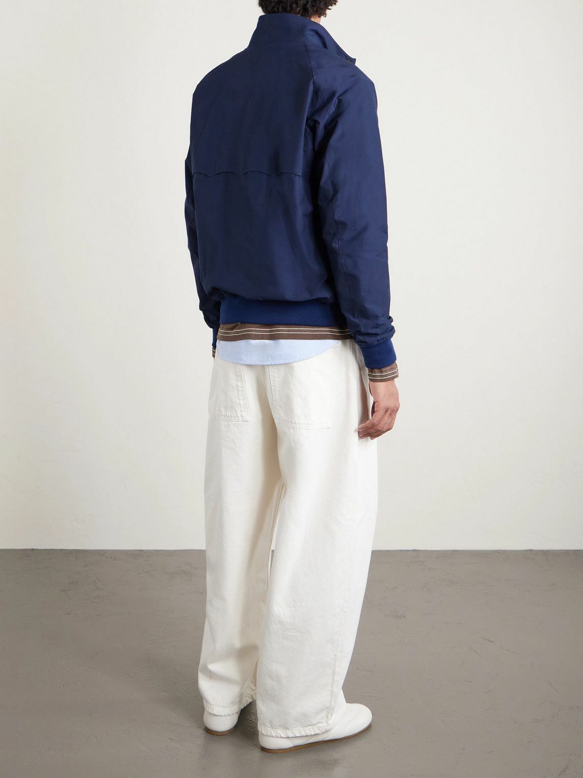 Baracuta - G9 Shell Harrington Jacket - Blue