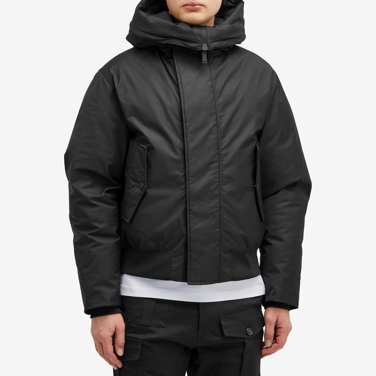 Dsquared2 Men's Techno Down Bomber Jacket in Black