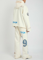 Honor The Gift 1988 Embroidered Cotton Sweatpants White