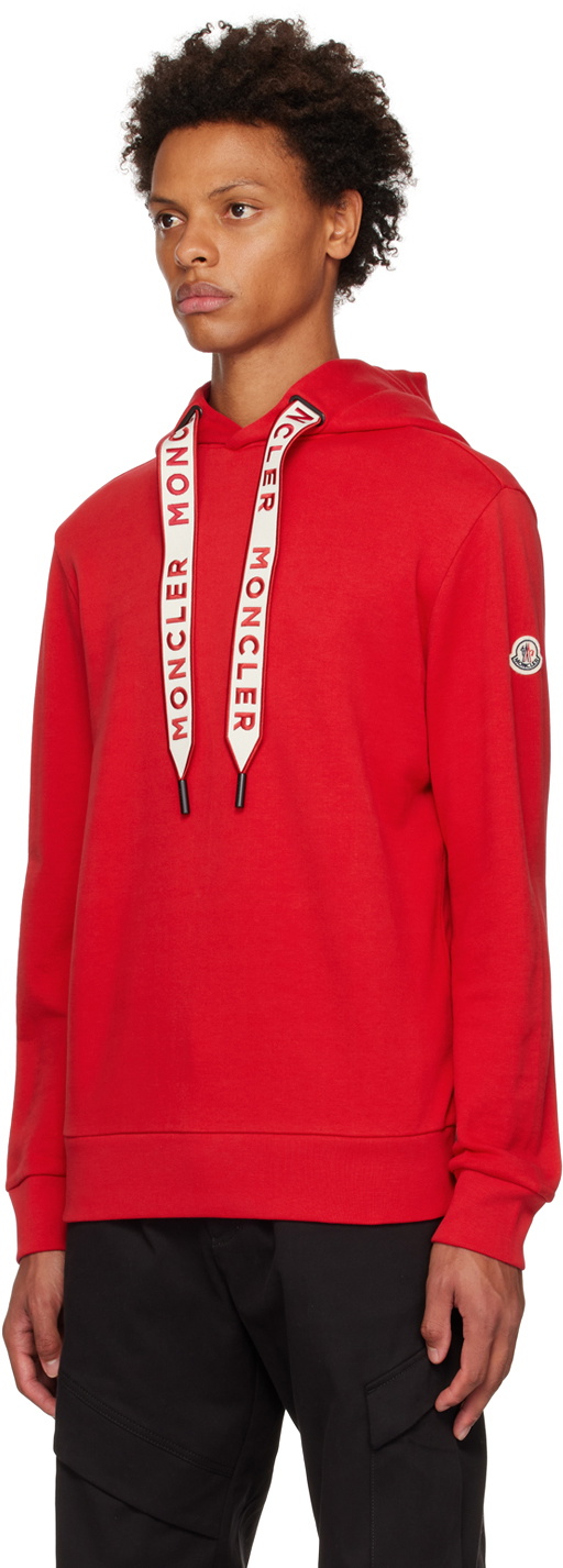 Moncler discount red hoodie