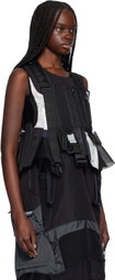 Junya Watanabe Black Komine Protector Paneled Vest