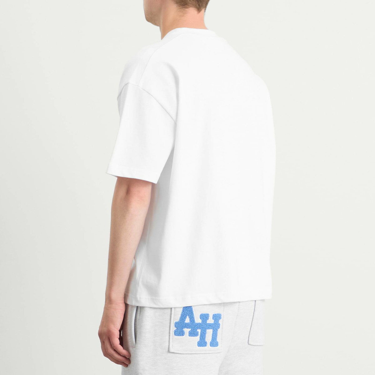 ANNIE HOOD Men's College T-Shirt in White