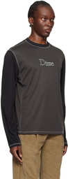 Dime Gray Athletic Long Sleeve T-Shirt