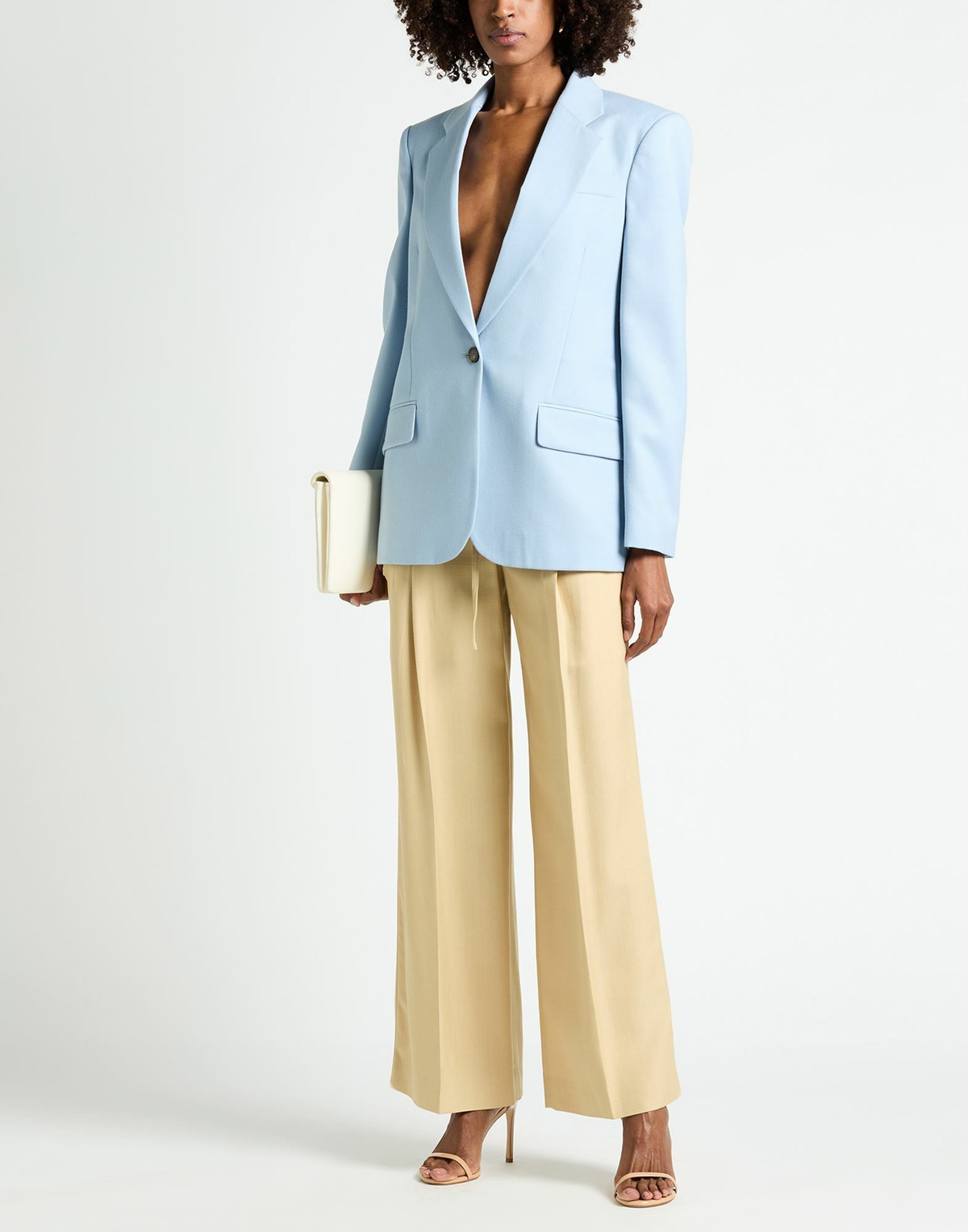 Stella Mccartney Womens Blazer Sky in Blue