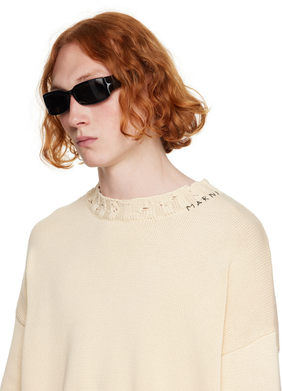 A BETTER FEELING Black Gloop Sunglasses A BETTER FEELING