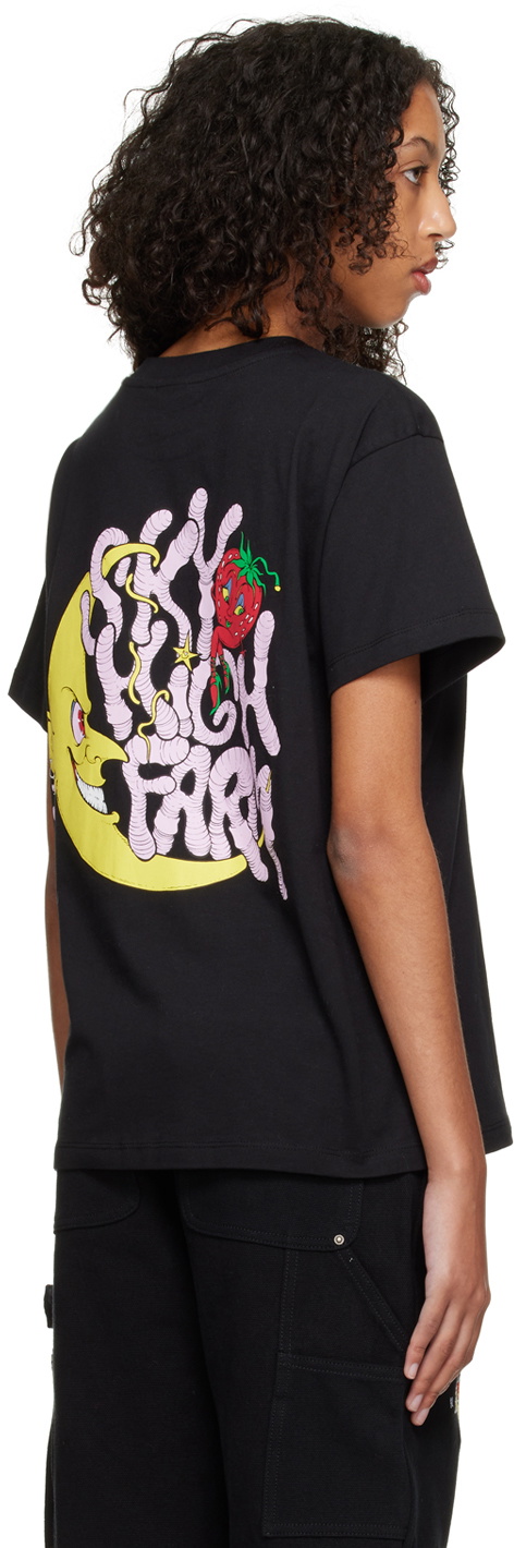 Sky High Farm Workwear Black Print T-Shirt