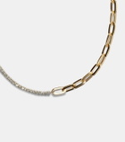 Bucherer Fine Jewellery 18kt gold chain necklace with diamonds
