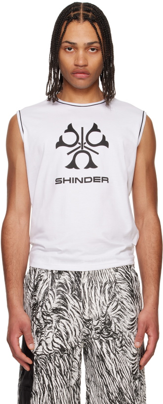 Photo: Olly Shinder White Kin Tank Top