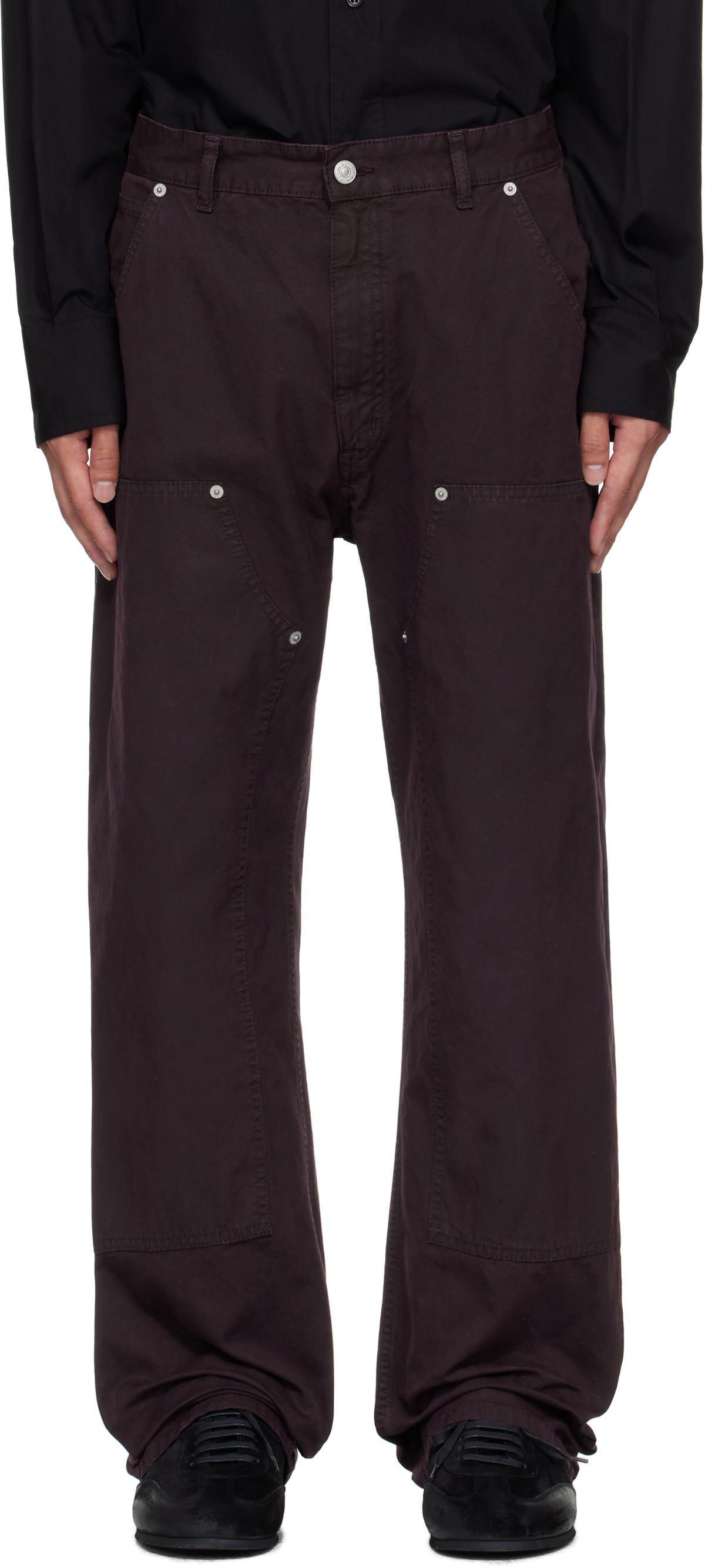 MM6 Maison Margiela Purple 5-Pocket Jeans