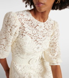 Costarellos Lace midi dress