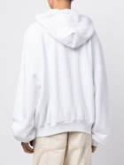 OFF-WHITE - Logo Cotton Hoodie