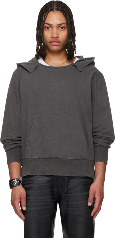 Photo: OUR LEGACY Gray Relic Hoodie